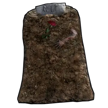 fershly dug grave
