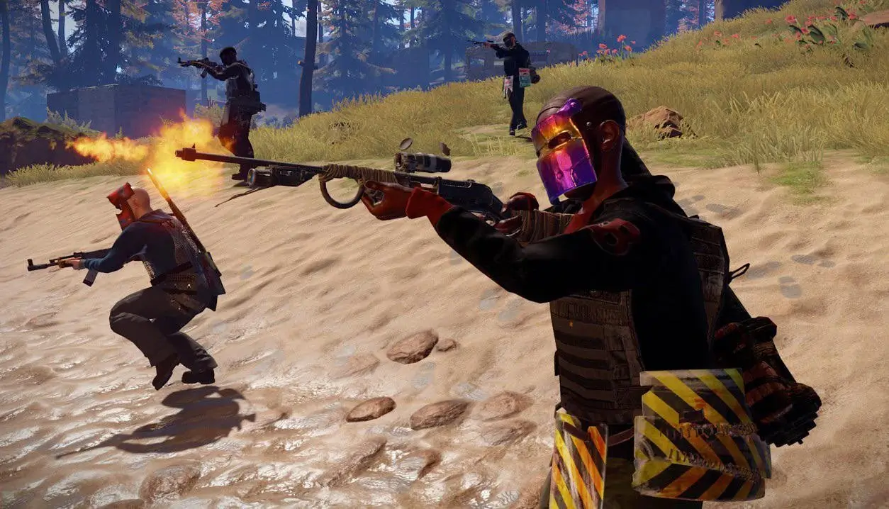 Rust skins in Rust PVP